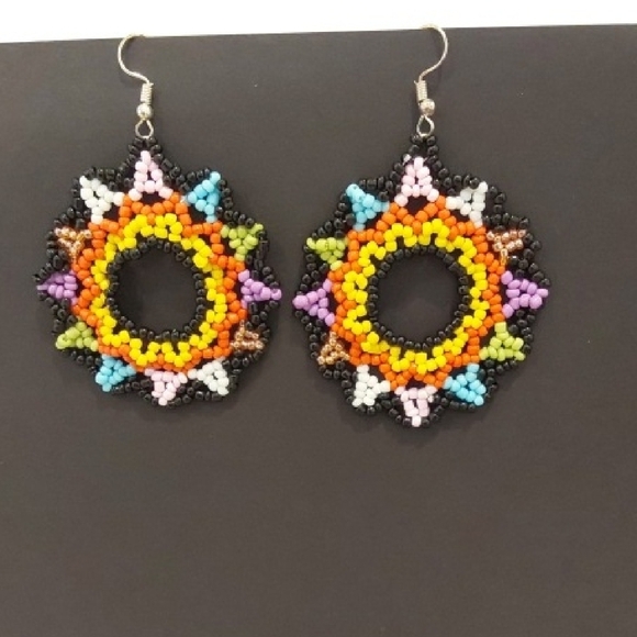 Jewelry - Colorful Beaded Earrings